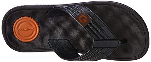 chinelo Cartago CARTAGO EGEU DEDO AD Masculino S: MARROM/G: PRETO 39