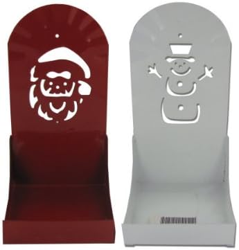 Christmas Tin Votive Candle Holder - Case of 24