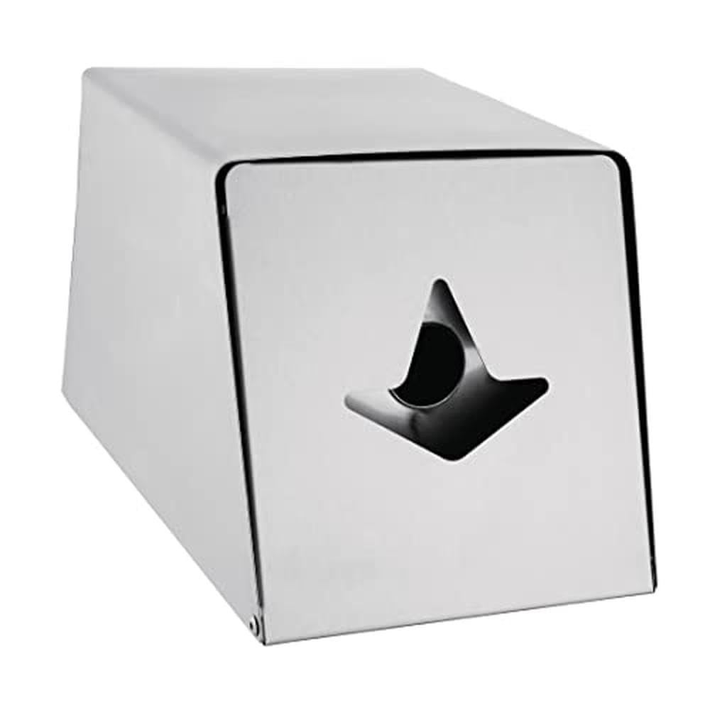 Jantex Edelstahl-Zentralentnahme-Rollenspender, Silber, Größe: 370(H) x 210(B) x 220(T)mm - Passend für Rollen: DL921, DL920, CF971, GD833, CF970 & GD834 - Hochglanz-Design, abschließbar, GJ030