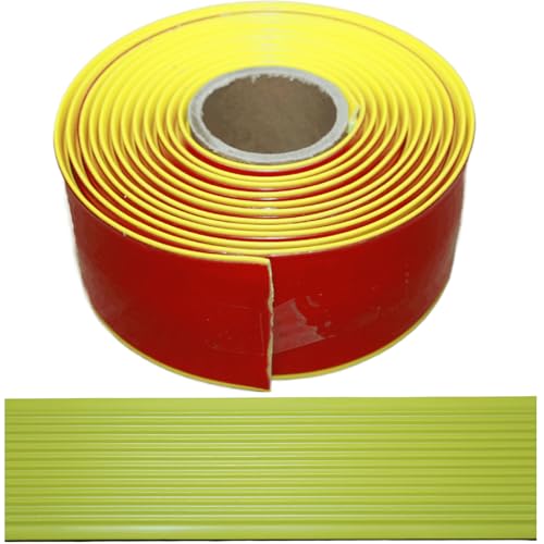 Image of Anti Slip Tape 2 Inch Wide, Waterproof Grip Adhesive Heavy Duty High Traction Friction for Indoor /Outdoor Steps (10 Ft /Yellow).