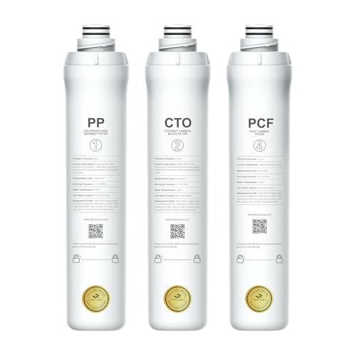 Bluevua RO100ROPOT 4-Pack Replacement Set - 1 PP 1 CTO 1 RO and 1 PCF Filter product thumbnail 7