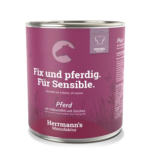 Herrmanns Bio Manufaktur HM Sens. Pferd+Süsskartof. 800g