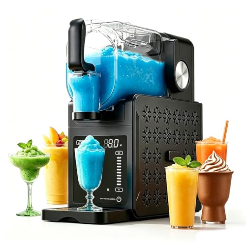 Image of QIDO 84oz Slushie Machine for Home, Frozen Drink Maker,No Ice Needed | 6 Presets, Digital Temp Control, Quiet & Self-Cleaning,Ideal for Margaritas, Smoothies, Bars, and Cafes
