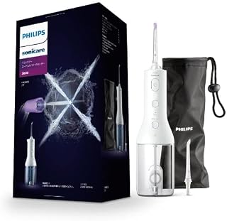 飞利浦 口腔清洗器 无线 Power Flossor 3000 Sonicare HX3806/31 白色
