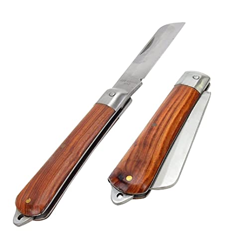 Buy 1 get 1 🔥 Morris Products 54622 Pocket Knife With Coping Blade, Electrician Knife for Skinning Small Wire & Cable.