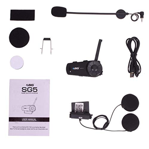 Image of ASG SG5 Bluetooth Intercom Headset