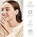 Yawsoy Reusable Ear Plugs, Low-/Mid-Level Noise Reduction Earplugs with Clear Speech for Conversation, Work, Social Gatherings & Noise Sensitivity, 15-18 dB (SNR), 6 Pair Ear Tips in S/M/L, Clear