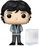 POP TV: Stranger Things - Mike Wheeler (Season 5) Funko Vinyl Figure (Bundled with Compatible Box Protector Case), Multicolor, 3.75 inches