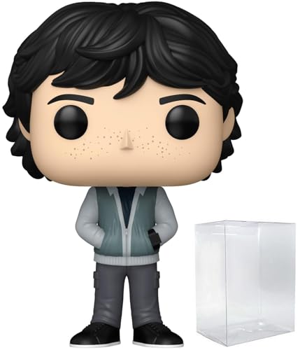 POP TV: Stranger Things - Mike Wheeler (Season 5) Funko Vinyl Figure (Bundled with Compatible Box Protector Case), Multicolor, 3.75 inches