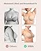 HSIA Bras for Women Minimizer Full Coverage Plus Size Tshirt Convertible Bra Unlined Underwire Seamless Cups with Mesh Light Beige 38DDD