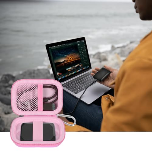 Image of ANKHOH Carrying Case for Crucial X10 /X9 Pro 4TB /2TB /1TB Portable SSD USB-C
