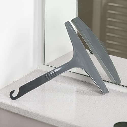 Addis Everyday Shower Window Glass Squeegee Wipe, Metallic, 20 cm