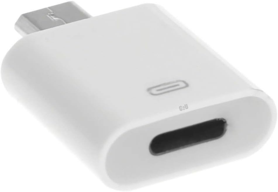 Click2u 8 Female to Micro USB Male Dock Adapter Android. (1Pack)