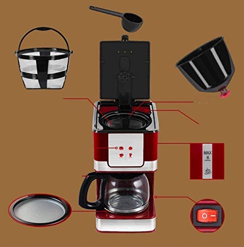 Cafetera automática de goteo con filtro permanente miniatura 4