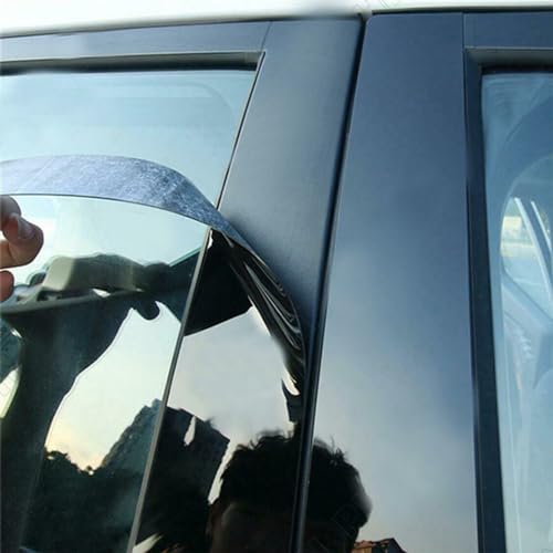 Cubierta de ventana para pilar Kia Cerato 2021 con acabado protector brillo 3