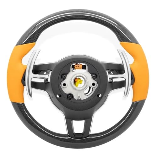 Steering Wheel Car Accessories Compatible For Porsche Macan/Carrera/Panamera//Cayenne/Taycan 718 GT2 GT2RS GT3 GT3RS GT3 Cayman 991 992 911