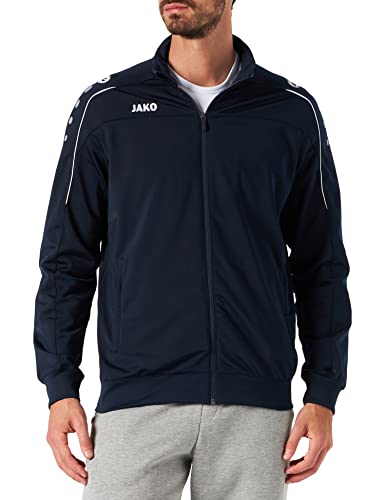 JAKO Herren Polyesterjacke Classico, Marine, L