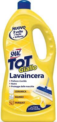 Set 12 SMAC Tot Giallo Lavaincera Lt 1 Detersivi E Pulizia della Casa