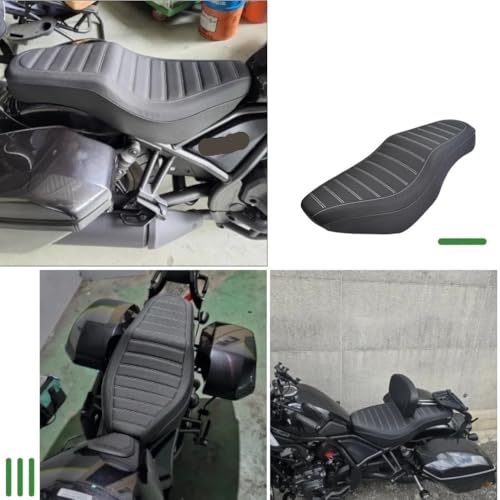 Asiento motocicleta Rebel CM CMX 1100 con tapizado impermeable antideslizante para piloto 4