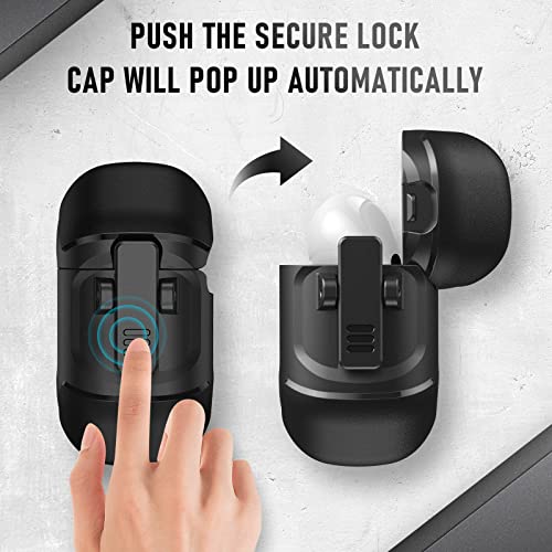 Image of Compatible with Airpods Pro 3 Case(2025),for Airpods Pro 3rd Generation Cases Cover with Keychain Cleaner Kit Soft Silicone Shockproof Cover for Women Men