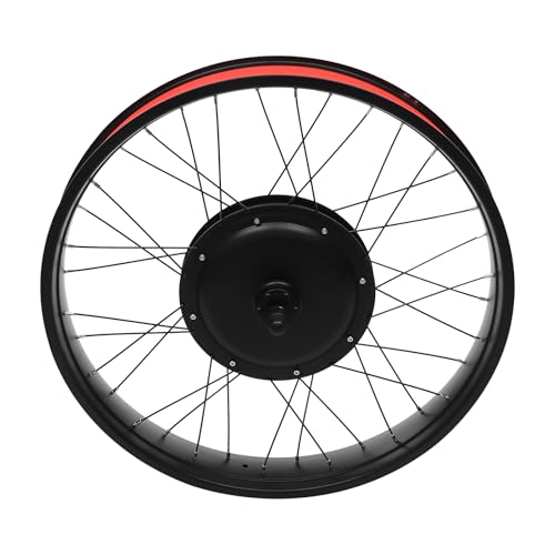 26 inch Fat-Bike Fatbike ombouwset E-bike borstelloze voorwielmotor kit met lcd-display, schijfrem, 48 V, 1000 W - Afbeelding 3