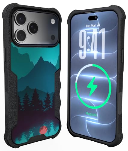 Smartish iPhone 18 Pro Max/17 Pro Max Case MagSafe, Gripzilla, Mountains