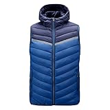 YKARITIANNA Men's Warm Puffer Vest Outdoor Lightweight Padded Thick Vest Winter Warm Outdoor Padded...