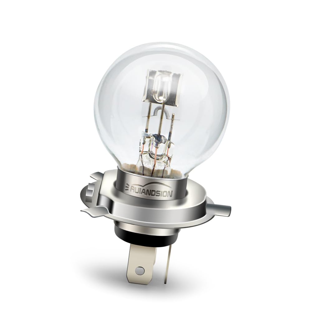 Amazon | Ruiandsion H4 P43T ハロゲンバルブ 6V ヘッドライト 45/40W