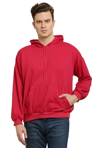 Image of Fleece Oversized Fit Pocket Hoodie for Men Small to 10xl