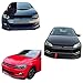 Front Bumper Splitter Lip Diffusers Coat Spoiler For VW Polo MK5 6R TSI TDI Standard 2009-2017 & MK6 2017-2021 Tuning(Polo MK5 2009-2014)