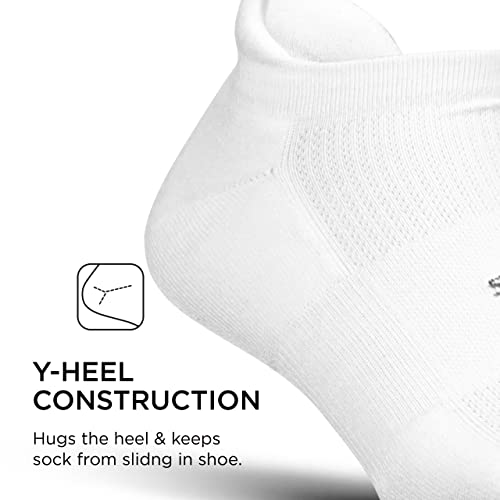 Image of Feetures High Performance Max Cushion Ankle Sock - Tab Socks for Women & Men with Heel Tab
