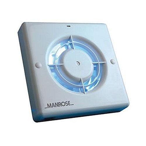 2 X Manrose XF100LV 12V Low Voltage Extractor Fan - 100mm/4" - Suitable for Wall or Ceiling Mounting