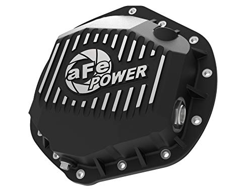 aFe POWER Pro Series Rear Differential Cover Black w/Machined Fins - #46-70392 - Dodge Trucks 2500/3500 03-18