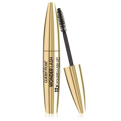 Golden Rose Cosmetics WonderLash Mascara 12x Volume and Lash Lift by Golden Rose