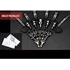 TAKSTAR Drum Microphone Kit, 7 Piece Drum Instrument Mic for Performing and Recording - Professional Condenser Mic for Kick, Snare, Rack Toms, Floor Toms, and Congas