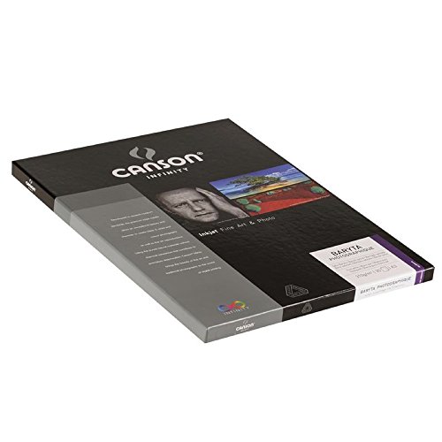 Canson Infinity Baryta Photographique Fine Art Photo Paper, Acid Free, Idea for Inkjet Portraits, 8.5 x 11 Inch, White, 25 Sheets