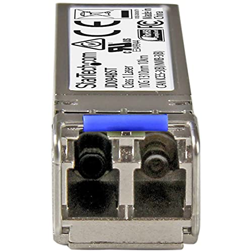 Image of StarTech.com HPE JD094B Compatible SFP+ Module - 10GBASE-LR - 10GbE Single Mode (SMF) Fiber Optic Transceiver - 10GE Gigabit Ethernet SFP+ - LC 10km - 1310nm - DDM HPE 5900, 12500, 5500 (JD094BST)