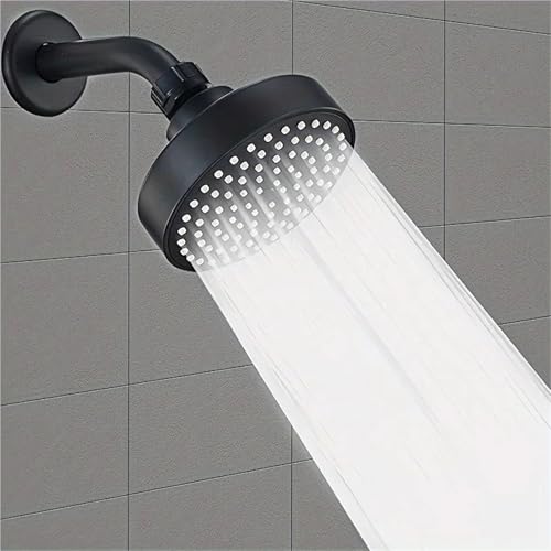 Pommeau de douche noir haute pression pour résoudre le manque de débit d'eau - 3
