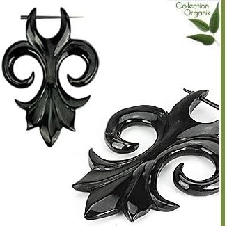 Earrings Organic Tribal Majestic