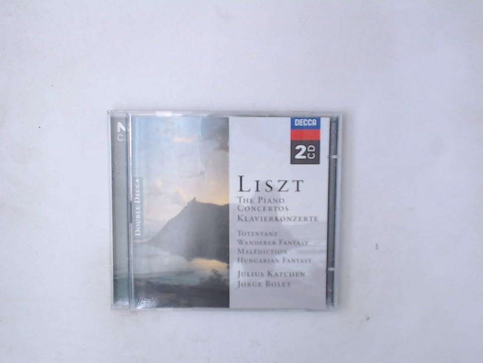 Piano Concertos Nos 1 & 2 Etc [Audio CD] Julius Katchen and Franz Liszt