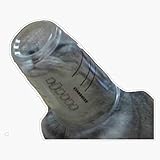 Cat Stuck In A Cup Cursed Image Sticker Waterproof Vinyl Window Bumper Sticker Decal 5'
