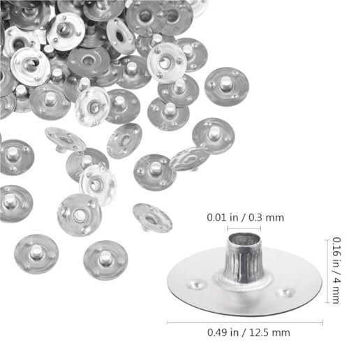 Candle Wick Tabs 1000 piezas para velas DIY (12.5mm) miniatura 2