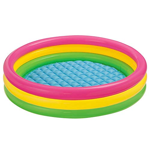 Image of Inflatable Pools Multicolor for Bath and Swimming (4 FT + Pump)