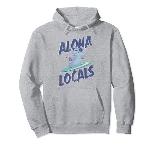 Pull Stitch Disney Lilo & Stitch Aloha Locals Surfboard Hoodie pour homme et femme