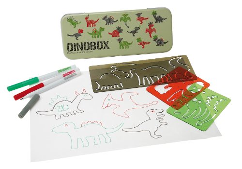 NPW Dino Art Box idée cadeau anniversaire originale boîte créative dinosaures