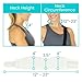 Vive Cervical Collar Neck Brace for Neck Pain and Support for Women & Men - Soft Foam Brace for Pain Relief - Comfortable Corrector Wrap for Posture, Sleeping, Radiculopathy, & Spine (White, 4 inch)