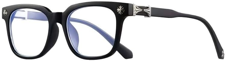 Classic Thick Square Frame Clear Lens Glasses for Women Men Non Prescription Eyeglasses