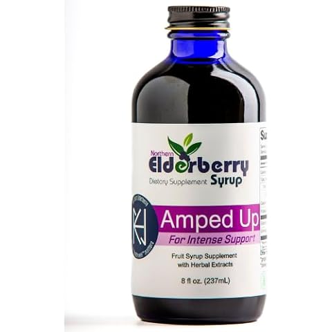 Northern Elderberry Amped Up Syrup Cover