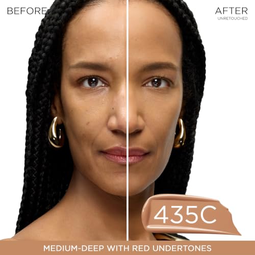 Image of Lancome Teint Idole Ultra Wear Natural Matte Foundation Makeup, 1 Fl Oz | Longwear Foundation Makeup - With Hyaluronic Acid - Medium-Full Coverage - Natural Matte Finish - Waterproof, Hydrating