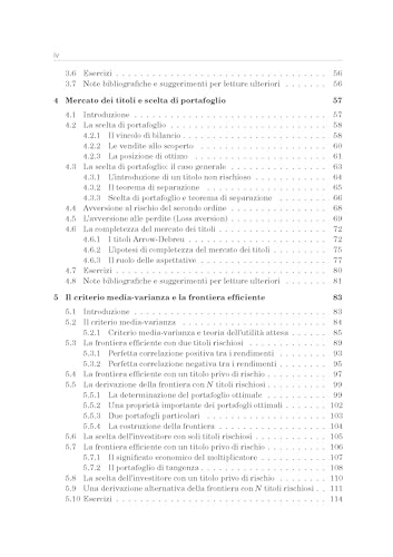 Introduzione All'economia Finanziaria - 4